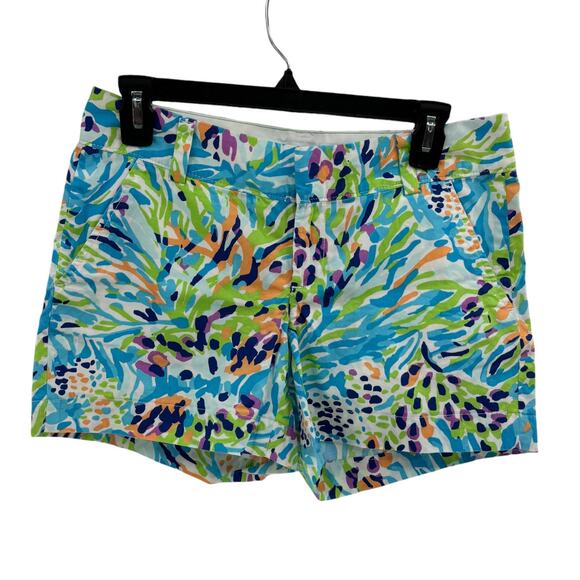 Lilly Pulitzer Resort White Sea Soiree Chipper Shorts - Picture 2 of 8